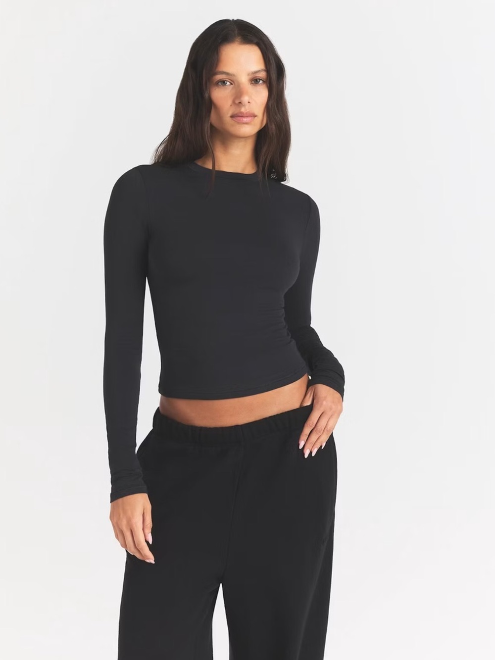 SKIMS Jersey Long Sleeve Tee